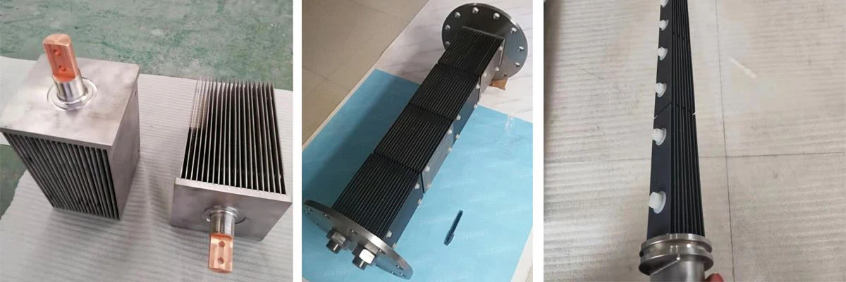 DSA coated Electrolysis of seawater to produce chlorine