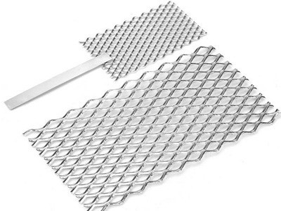 Plating titanium anode mesh